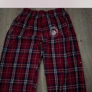 Plaid Kids Pajamas - Red and Black